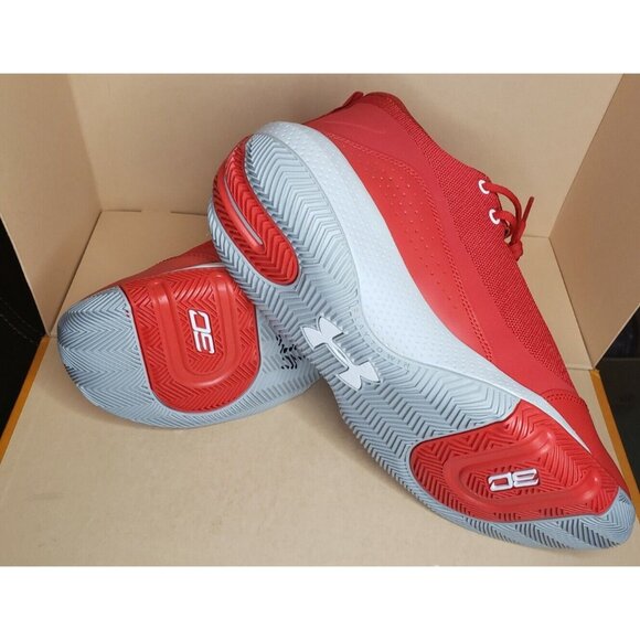 Under Armour Curry UA SC 3ZER0 IV Men\'s Sizes 12 & 13 Red Basketball New